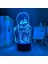 Testere Adam Anime 3D Gece Lambası Boy Için 16 Renkler Kız Odası Dekor Illusion LED Lamba USB Manga Pochita Şekil Uygun Çocuklar Fanlar Noel Hediyeleri (Yurt Dışından) 4
