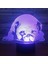 Lamba 3D LED Hayvan Köpek Desen Gece Lambası, Komidin 16 Renk Değiştirme Atmosfer Lambası Çocuklar Için USB Kablosu ile Yatak Odası Dekorasyonu Noel Doğum Günü Hediyesi (Yurt Dışından) 1
