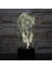 Çocuklar Için Dreamcatcher Lamba 3D Gece Lambası, 16 Renk Değiştirme ve Uzaktan Kumandalı 3D Illusion Lamba, Erkek ve Kız Çocuklar Için Doğum Günü Hediyesi (Yurt Dışından) 1