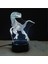 Bebek Gece Lambası 3D Görsel Efekt Lambaları 3D Işık Dinozor Gece Lambası Yedi Renkli Dokunmatik LED Işık Yaratıcı Hediye Küçük Masa Lambası 3D Gece Lambası 3D Illüzyon Lambası Beb (Yurt Dışından) 1