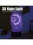 3D Işık, 7 Renkli Sun Moon USB Powered Office Gece Lambası Çocuklar Için Yatak Odası Için (Yurt Dışından) 2