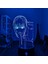 3D LED Gece Lambası Anime Testere Adam Makima Için Yatak Odası Dekoru Çocuklar Için Doğum Günü Hediyesi Manga Testere Adam LED Lamba Başucu (Yurt Dışından) 5