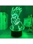 LED Işık Anime Dr Taş Çocuklar Için Yatak Odası Dekorasyon Gece Lambası Çocuk Doğum Günü Hediyesi Odası Dekor 3D Lamba Manga Dr Taş (Yurt Dışından) 1