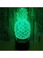 Bebek Gece Lambası 3D Ananas Gece Lambası Noel Günü Işığı LED Masaüstü Gece Lambası Yatak Odası Başucu Bebek Yatak Odası Lambası (Yurt Dışından) 1
