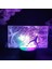 Jujutsu Kaisen Anime 3D Erkek Için Gece Lambası 16 Renkler Kız Odası Dekor Illusion LED Lamba USB Manga Gojo Satoru Şekil Uygun Çocuklar Hayranlar Yılbaşı Hediyeleri (Yurt Dışından) 2