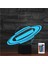 3D Saturn Uzaktan Kumanda 16 Renkli Gece Işıkları Illusion Akrilik LED Masa Başucu Lambası (Yurt Dışından) 1