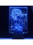 Lmlyoo Anime Muz Balık 3D Hayranları Için Gece Lambası 16 Renkler Dekor Illusion Uzaktan Kumandalı LED Lamba, Manga Kül Lynx Şekil Noel Hediyesi Oyuncaklar Çocuklar/erkekler (Yurt Dışından) 1