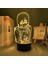 3D LED Lamba Anime Testere Adam Bayan Yatak Odası Dekoru Çocuklar Için Doğum Günü Hediyesi Manga Testere Adam LED Işık Başucu (Yurt Dışından) 5