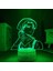 Çocuklar Sabit Gece Lambası, 3D Slayt Işık 7 Renk Değişimi Gece Lambası Saldırı Titan Anime Işık Işık Şeridi Spor Çocuk Odası Dekorasyonu Avatar (Yurt Dışından) 2