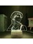 Çocuklar Sabit Gece Lambası, 3D Slayt Işık 7 Renk Değişimi Gece Lambası Saldırı Titan Anime Işık Işık Şeridi Spor Çocuk Odası Dekorasyonu Avatar (Yurt Dışından) 3