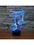Çocuklar Ev Hediyeleri 7 Renkli Görsel Dokunmatik Lamba Müzik Notu 3D LED Gece Işıkları Aksesuarı (Yurt Dışından) 1