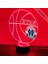 Washington Basketbol Sihirbazları Spor Gece Işığı Masa Masa Lambası Spor Kask LED El Yapımı Uzaktan Kumanda ile Kişiselleştirilmiş Büyük Hediye (Yurt Dışından) 1