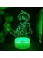 Genshin Darbe Oyunu 3D Erkek Için Gece Lambası 16 Renk Kız Odası Dekoru Illusion LED Lamba USB Oyunu Raiden Shogun Şekil Uygun Çocuklar Hayranlar Yılbaşı Hediyeleri (Lav Lambası) (Yurt Dışından) 1