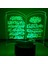 3D Müslüman Allah Islami Gece Lambası Masa Masası Optik Illusion Lambaları 7 Renk Değiştiren Işıklar LED Masa Lambası Noel Ev Aşk Doğum Günü Çocuk Çocuk Dekor Oyuncak Hediye (Yurt Dışından) 1