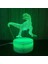 Bebek Gece Lambası 3D Görsel Efekt Lambaları 3D Illüzyon Lambası Yatak Odası Başucu 3D Gece Lambası LED Masaüstü 3D Gece Lambası Ev 3D Gece Lambası Noel Günü Işığı Bebek Yatak Odas (Yurt Dışından) 1
