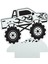 Monster Truck Çok Renkli LED Gece Lambası, Akrilik Tasarım Ekleme Üzerine Özel Ad Lazer Oymalı | Temel Projeler 7 Rgb Renk | USB Güç Kablosu Içerir, 5,5x8,5 (Yurt Dışından) 4