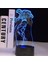 Baki Anime 3D Gece Lambası Boy Için 16 Renkler Kız Odası Dekor Illusion LED Lamba USB Manga Baki Hanma Şekil Uygun Çocuklar Fanlar Noel Hediyeleri (Yurt Dışından) 4