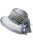 Eva Bowknot Dome Dantel Mesh Kadınların En Iyi Şapkası - Gri (Yurt Dışından) 1