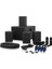 Behrınger SAT1004 Bundle Complete Pub Installation Speaker Bundle With 4" Passive Pa Speaker And 8" Active Pa Subwoofer And More 2