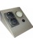 CT-5109 2 Watt Çift Prizli Saten Kasa Tezgah Aydınlatma Beyaz 1