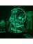 Anime Nana Figürü 3D Çocuk Hayranları Için Gece Lambası, Uzaktan Kumanda ile Değişen 16 Renk, Çocuk Odası Dekoru, Figür Manga Illusion LED Oyuncak Lamba Kız Erkek Çocuklar Için Yıl (Yurt Dışından) 1