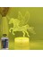 3D Unicorn Gece Lambası LED Masa Lambası Uzaktan Kumanda ile 16 Renk Değişimi Yatak Odası Dekoru Unicorn Oyuncaklar Kızlar Için Yaş 4 5 6 7 8 9 10 11 12 Yaşında Çocuk (Uzaktan Kuma (Yurt Dışından) 1