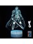 Sevimli Star Wars B Darth Vader Anime Karakter 3D LED Optik Illüzyon Uzaktan Kumandalı Uyku Gece Lambası 7 Renkler Yatak Odası Dekoru Masa Lambası Çocuklar Için Doğum Günü Noel Hed (Yurt Dışından) 1