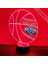 Basketbol Sporları Gece Işığı Masa Masa Lambası Spor Kaskı LED El Yapımı Uzaktan Kumandalı Kişiselleştirilmiş Büyük Hediye (Pelicans Yok) (Yurt Dışından) 1