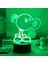 Plants Vs Zombies 3D Illusion Lambası Gece Işığı LED Anime Peashooter Ayçiçeği Figürü Aksiyon Figürü Dokunmatik 7 /16 Renkler Masa Lambası Erkek / Kız / Hayranlar Için Ev Dekorasyo (Yurt Dışından) 1