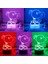 Plants Vs Zombies 3D Illusion Lambası Gece Işığı LED Anime Peashooter Ayçiçeği Figürü Aksiyon Figürü Dokunmatik 7 /16 Renkler Masa Lambası Erkek / Kız / Hayranlar Için Ev Dekorasyo (Yurt Dışından) 2