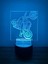 3D Gece LED Işık Lamba Altlığı - Akrilik Dirtbike Wheelie Işık Göstergesi, 12 Renk Seçeneği, Uzaktan Kumandalı, USB Konnektörlü, Enerji Tasarruflu. Masa Lambası, Çocuklar ve Yetişk (Yurt Dışından) 1
