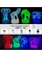 3D Fil Gece Lambası,4 Desen 3D Hologram Illüzyon Lambası,kısılabilir Uzaktan Kumanda/akıllı Dokunuş,16 Renk Değiştiren LED Işık,oda Dekoru Fil Başucu Masa Lambası,fil Aşığına Hediy (Yurt Dışından) 4