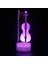 Anime Bas Gitar Keman Figürü 3D Gece Lambası Çocuk Hayranları Için, Uzaktan Kumanda ile Değişen 16 Renk, Çocuk Odası Dekoru, Şekil Manga Illusion LED Oyuncak Lamba Kız Erkek Çocukl (Yurt Dışından) 1