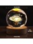 Ahşap Tabanlı 3D Gezegenler Kristal Top Şarj Edilebilir Kristal Top Gece Lambası 3D Oyulmuş Galaksi Top Lambası Parlayan Kristal Küre Çocuklar Için Taşınabilir Kristal Başucu Gece (Yurt Dışından) 2
