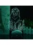 Aslan Gece Lambası 3D Illusion LED Lamba Uzaktan Kumanda ile 16 Renk Kısılabilir Akıllı Dokunmatik 0-8 Yaşındaki Erkek Kız Çocuklar Için En Iyi Noel Doğum Günü Hediyesi Çocuklar Ev (Yurt Dışından) 1