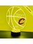 Cleveland Basketbol Cavaliers Spor Gece Işığı Masa Masa Lambası Spor Kask LED El Yapımı Uzaktan Kumanda ile Kişiselleştirilmiş Büyük Hediye (Yurt Dışından) 1