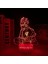 Anime Siyah Yonca Figürü 3D Gece Lambası Çocuk Hayranları Için, Uzaktan Kumanda ile Değişen 16 Renk, Çocuk Odası Dekoru, Asta Figürü Manga Illusion LED Oyuncak Lamba Kız Erkek Noel (Yurt Dışından) 4