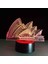 Gece Işığı 3D Illüzyon Lambası Opera Binası Görünümlü Masa Işıkları Kısılabilir 16 Renk Değiştiren Akıllı Dokunuş, Ev Yatak Odası Dekor Lambası Kız Erkek Çocuklar Için Doğum Günü Y (Yurt Dışından) 4
