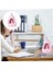 Kale Yıldız Işıkları LED Akülü Masa Lambası Çocuk Odası Için Gece Işıkları Kablosuz Gece Lambası USB Gece Lambası Gece Lambası Prenses Heykel Yatak Odası Lambası Süsleme Sevimli Ge (Yurt Dışından) 4