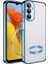 Samsung Galaxy M14 5g Uyumlu Kılıf Şeffaf Logo Gösteren Parlak Renkli Kenar Telefon Kılıfı Kapak 1