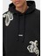 % 100 Pamuk Relaxed Fit Kanguru Cepli Kapüşonlu Sweat Erkek Sweat 50494559 001 4