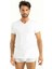 Beyaz Pamuk V Yaka Atlet 1