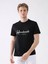 Siyah Erkek Regular Fit O Yaka Tshirt 1