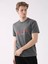 Antrasit Melanj Erkek Regular Fit O Yaka Tshirt 1