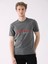 Antrasit Melanj Erkek Regular Fit O Yaka Tshirt 2