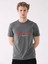 Antrasit Melanj Erkek Regular Fit O Yaka Tshirt 5