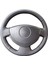 Renault Symbol ve Dacia Logan 2008 Uyumlu Spor Desen Direksiyon Kılıfı Siyah Dikiş 1