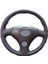 Toyota Corolla 2003-2005 Dakota Klasik Desen Direksiyon Kılıfı Siyah Dikiş Derisi Sökülmeden Yapılır 1