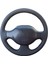 Dacia Lodgy-Logan-Clio Symbol 2006 Uyumlu Spor Direksiyon Kılıfı Siyah Dikiş 1