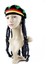 Beanie Hat Kostüm Sahne Performansları Dreadlocks İle Reggae Rasta Hat (Yurt Dışından) 5